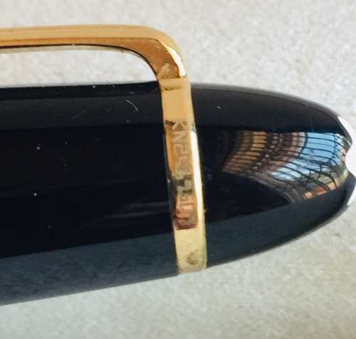 MONT BLANC MEISTERSTUCK BALLPOINT PEN IN BOX WITH NEW REFILL - EXCELLENT CONDITION