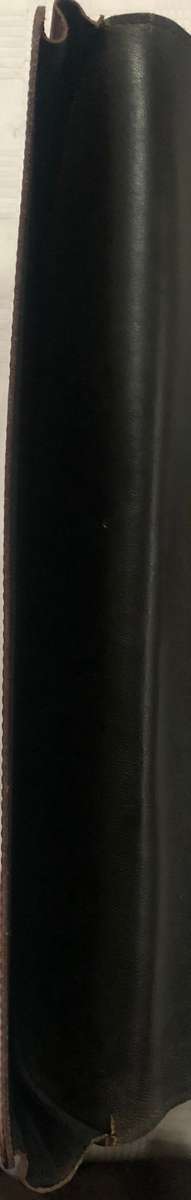 BROWN LEATHER FOLDER  IN EXCELLENT CONDITION