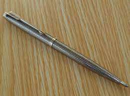 PARKER CISELE 75 BALLPOINT PEN - STERLING SILVER - IN BOX