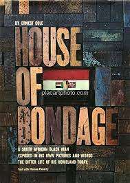 SCARCE! HOUSE OF BONDAGE BY ERNEST COLE, 1ST EDITION, 1967