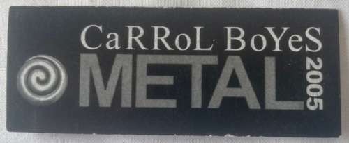 CARROL BOYES SILVER SET OF SALT AND PEPPER SHAKERS UNUSED