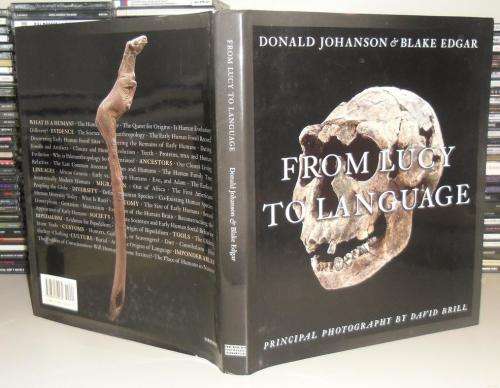 FROM LUCY TO LANGUAGE`  BY DONALD JOHANSON & DAVID BRILL, FIRST EDITION