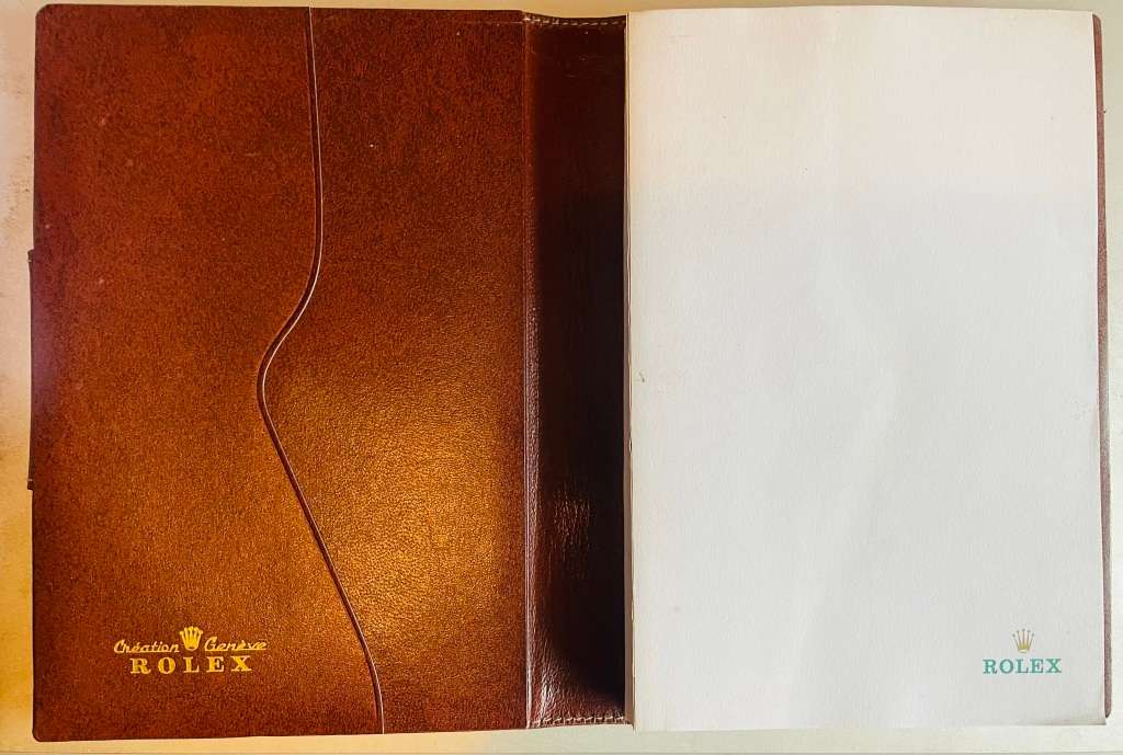 ROLEX NOTEPAD HOLDER