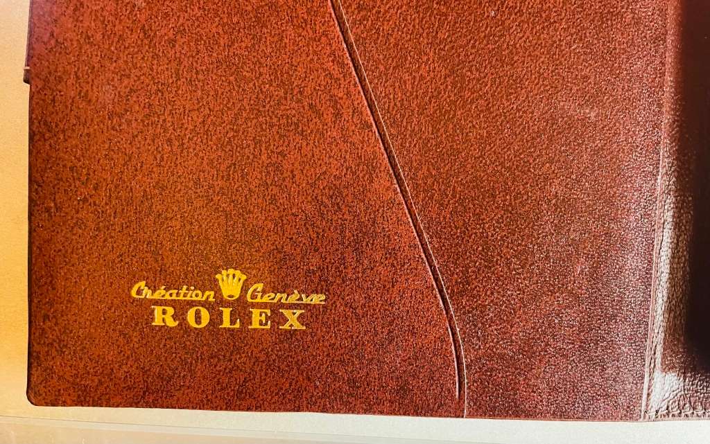 ROLEX NOTEPAD HOLDER