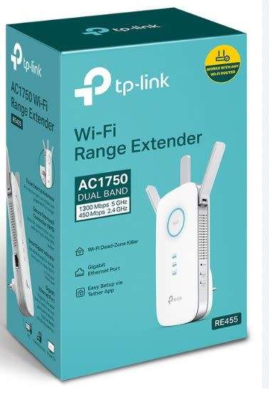 TP-Link RE455 AC1750 Wi-Fi Range Extender
