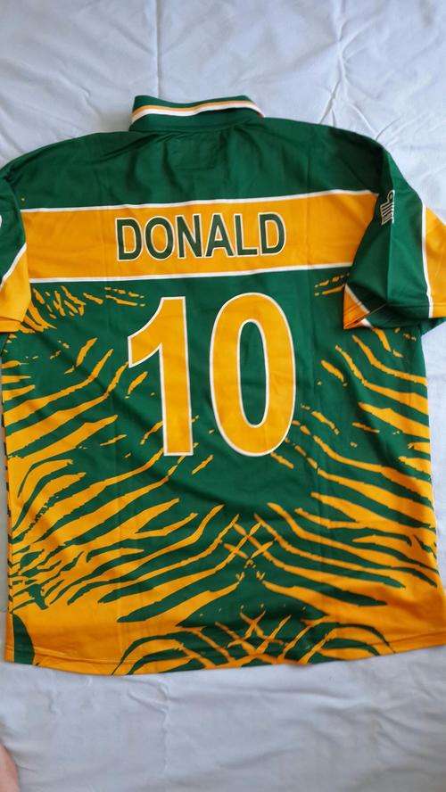 2003 Alan Donald South Africa World Cup ODI shirt (Player Issue)