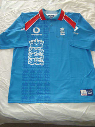 Alec Stewart signed England World Cup 1999 Shirt