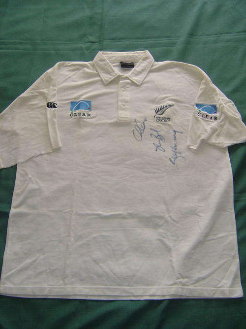 New Zealand Signed Player Issue Test Match Shirt