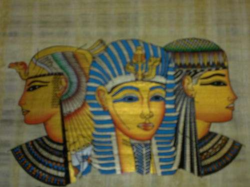 ANCIENT EGYPTIAN TRADITIONAL PAPYRUS ART