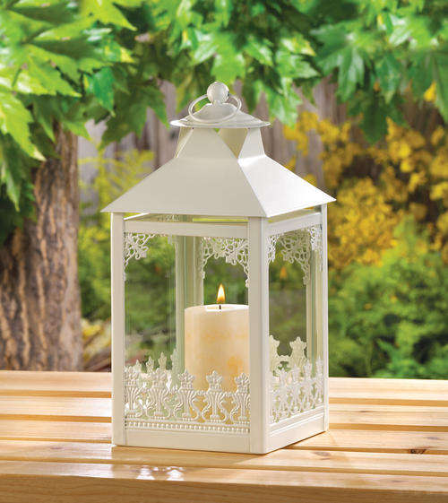 ** Read B4 Bidding ** Garden Gate Candle Lantern