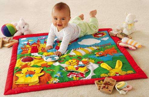 ** READ BEFORE BIDDING ** Castle Baby Playmat