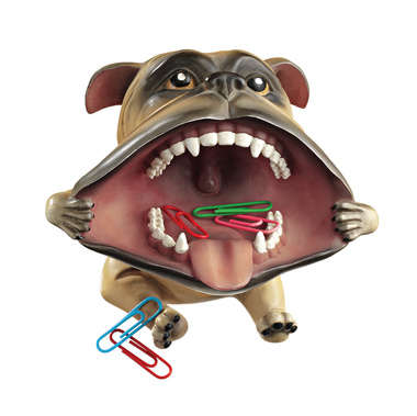 Big Mouth Bulldog Statue
