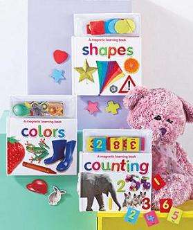 Set Of 3 Magnetic Learning Books
