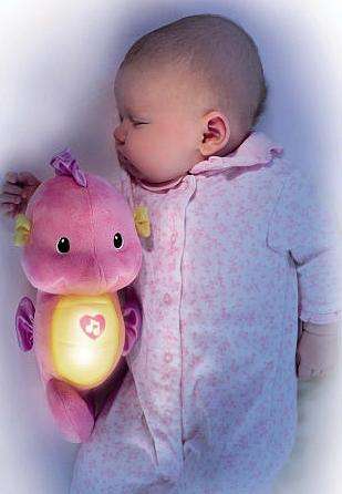 Soothe & Glow Seahorse Nightime Light/Musical Friend - HOT! HOT! HOT!