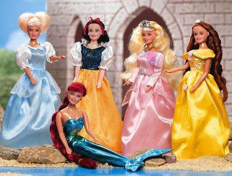 Pre-Christmas CLEARANCE / 5 Pc. Princess Doll Collection