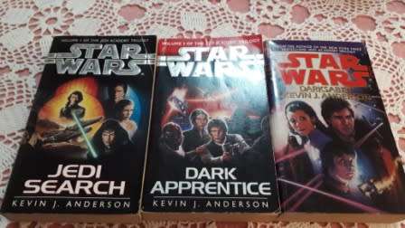 Starwars books x 3   Kevin J Anderson
