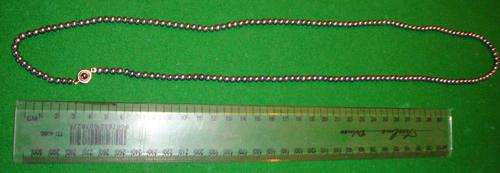 Dark Pearl Necklace - 70cm