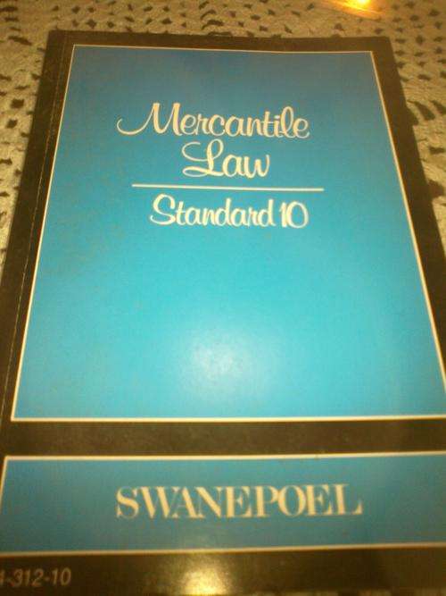 Mercantile Law - Standard 10 by Swanepoel