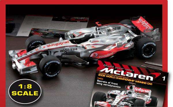DeAgostini McLaren mp4-23 build issues 1-85 (complete). 1:8 scale