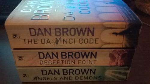 Dan Brown bundle (3 Books) The Da Vinci Code, Deception Point and Angels and Demons