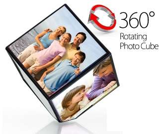 NEW!! THE INCREDIBLE 360 DEG ROTATING PHOTO CUBE