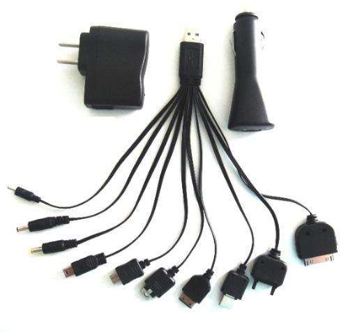13 IN 1 HYBRID USB CHARGER â CAN BE USED AS A USB CABLE, CAR CHARGER AND ELECTRICAL CHARGER!