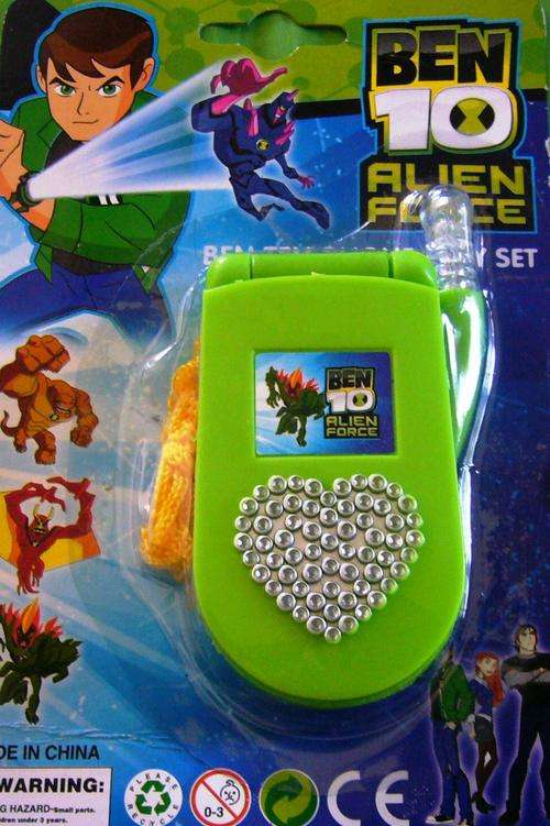 BEN 10 PHONE WITH SOUNDS AND LIGHTS