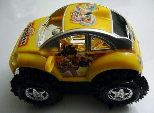 Yellow Bakugan Battery Car