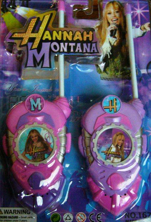 Hannah Montana Walkie Talkie Set