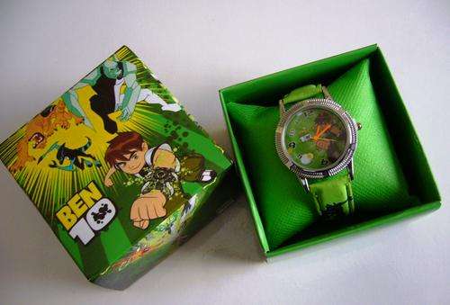 GREEN BEN 10 WATCH