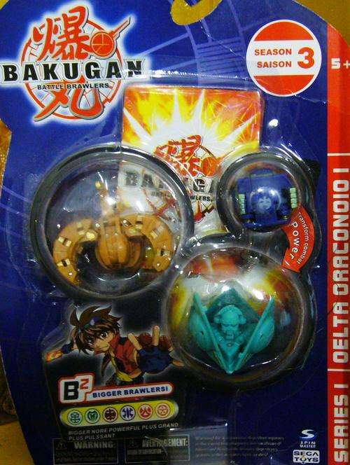 NEW SEASON 3 BAKUGAN BRAWLERS