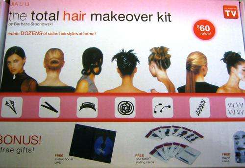 THE TOTAL HAIR MAKEOVER KIT as seen on TV