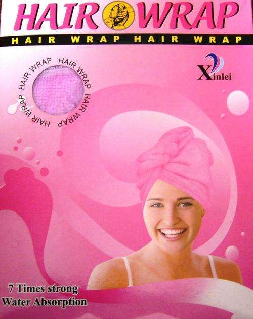 HAIR WRAP FOR EASY HAIR DRYING