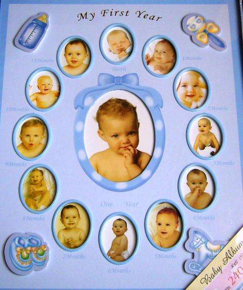 MY FIRST YEAR BLUE BABY ALBUM