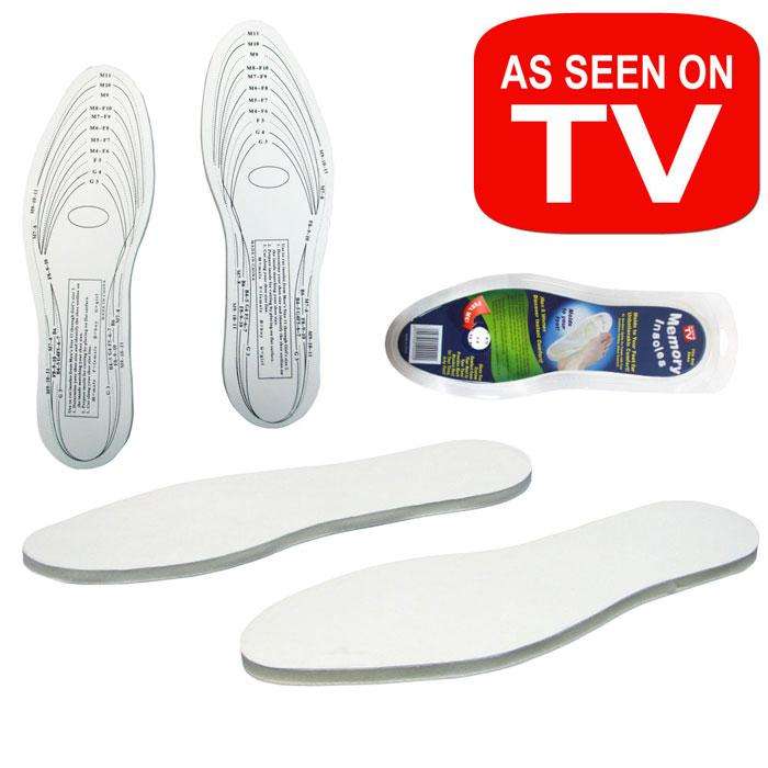 MEMORY FOAM INSOLES as seen on TV