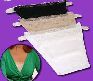 PACK OF 3 CAMISOLE CLIP ON as seen on TV + FREE XMAS GIFT