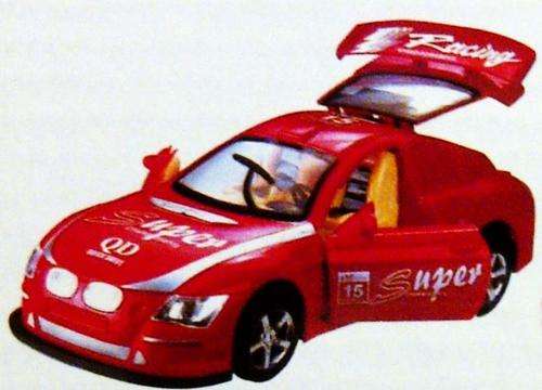 BATTERY OPERATED RADIO CONTROL RUSH CAR WITH FLASHING LIGHTS