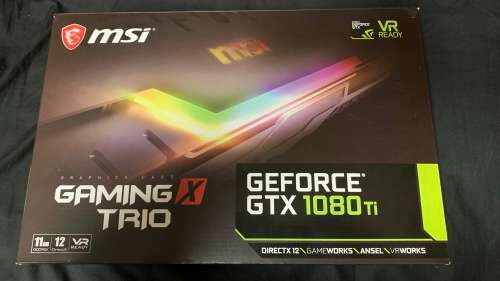 MSI Gaming X Trio GeForce 1080Ti 11GB