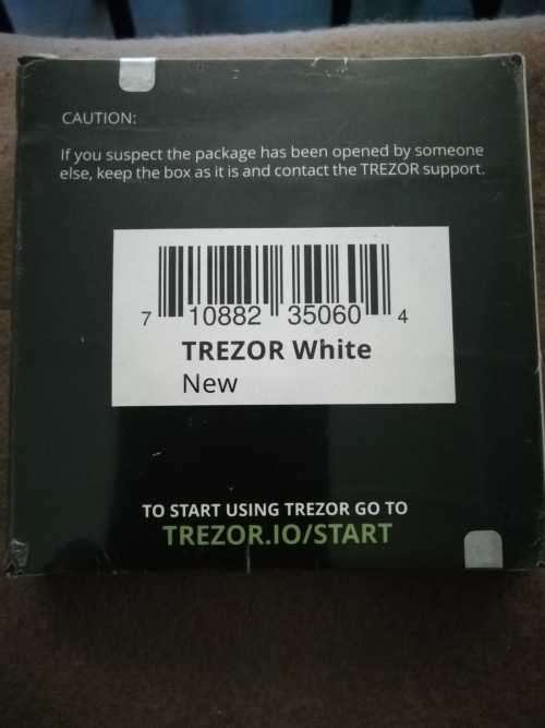 Trezor Model One White