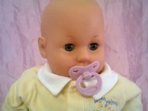 Soft rubber baby doll