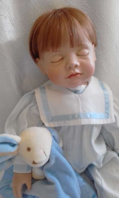 Porcelain baby boy