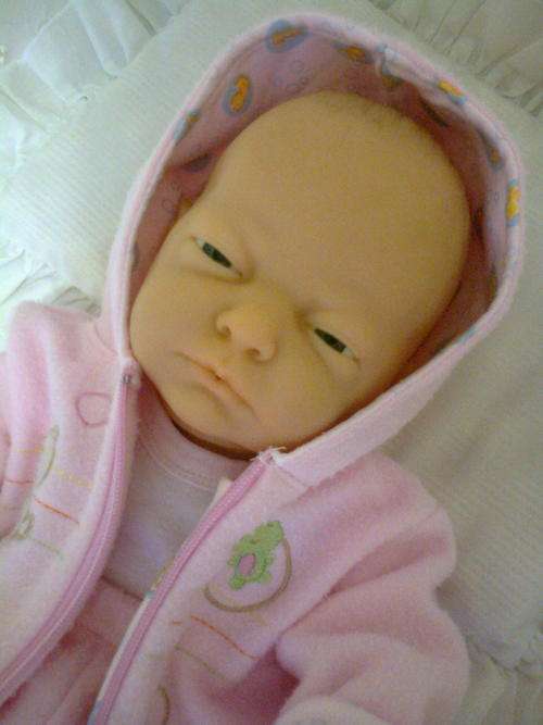 lifelike newborn girl