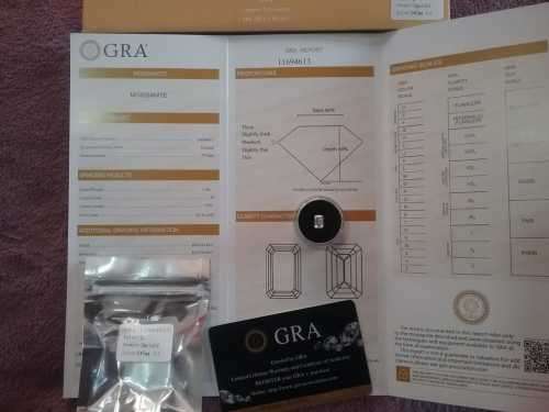 White 1CT 5*7MM D color Emerald Cut VVS1 With Certificate Moissanite Loose Gemstone Excellent Cut