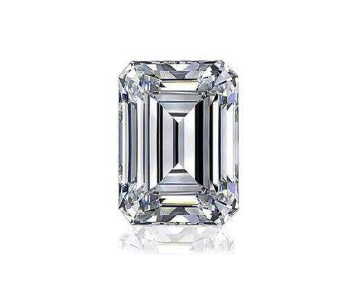 White 1CT 5*7MM D color Emerald Cut VVS1 With Certificate Moissanite Loose Gemstone Excellent Cut