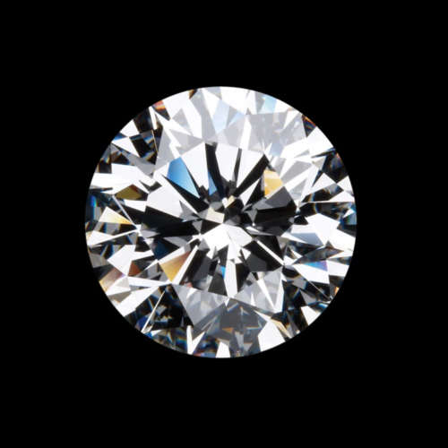 White 7.5MM/1.50CT GH Color VVS1 Round Moissanite Stone Loose Gemstone`2 Available` With Certificate