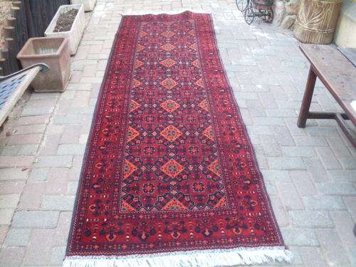 MAGNIFICENT, RICH, VIBRANT, DEEP & BEAUTIFUL ORIENTAL / PERSIAN KHAL MOHAMMADI RUNNER FLORAL