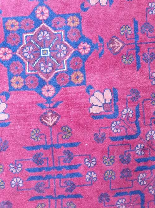 STUNNING LARGE FINELY HAND KNOTTED AFGHAN ORIENTAL KHAL MOHAMMADI CARPET WITH UNDERFELT