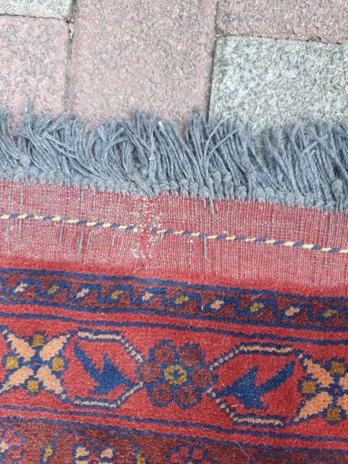 STUNNING LARGE FINELY HAND KNOTTED AFGHAN ORIENTAL KHAL MOHAMMADI CARPET WITH UNDERFELT