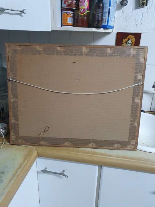 VERY NICE VINTAGE ORIGINAL SIGNED DVB DATED 1979 AND FRAMED WATER COLOUR LANDSCAPE