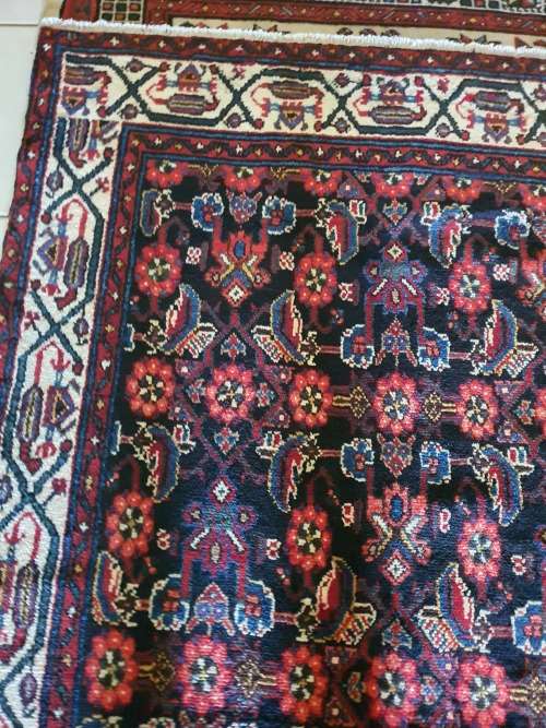 FOR JOHANN BEAUTIFUL NEW HAND KNOTTED PERSIAN RUNNER CARPET 410CM  BY 110CM FLORAL DARKER TONES